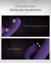 Party Up ALAN Dual Motor Vibrating Rabbit Massager Rabbit Vibrators